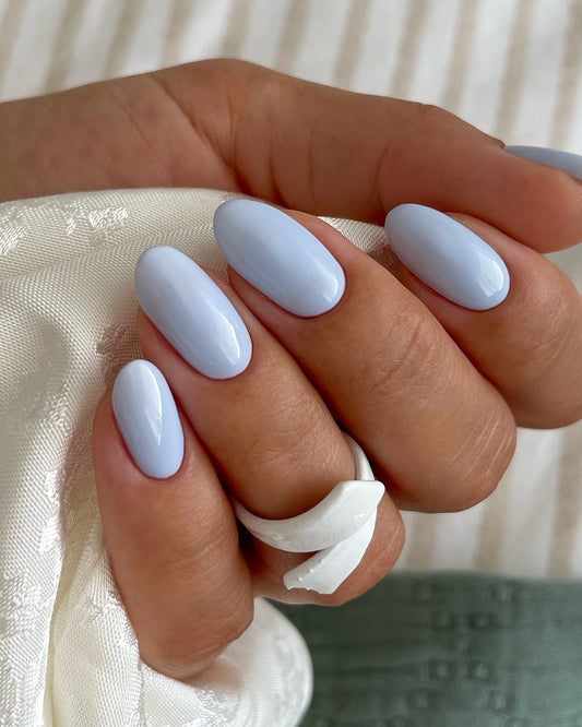 18 Fresh Light Blue Nail Ideas to Screenshot Right Now