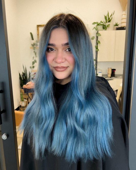 15 Chic Light Blue Hair Color Looks