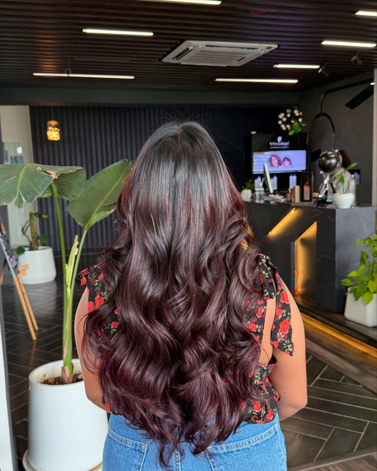 15 Bold Deep Burgundy Hair Color Ideas