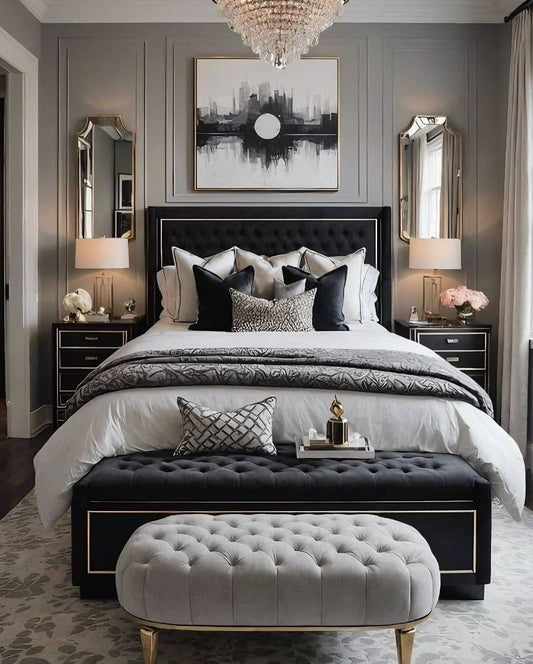 16 Black and Grey Bedroom Ideas That Feel Cozy and Modern
