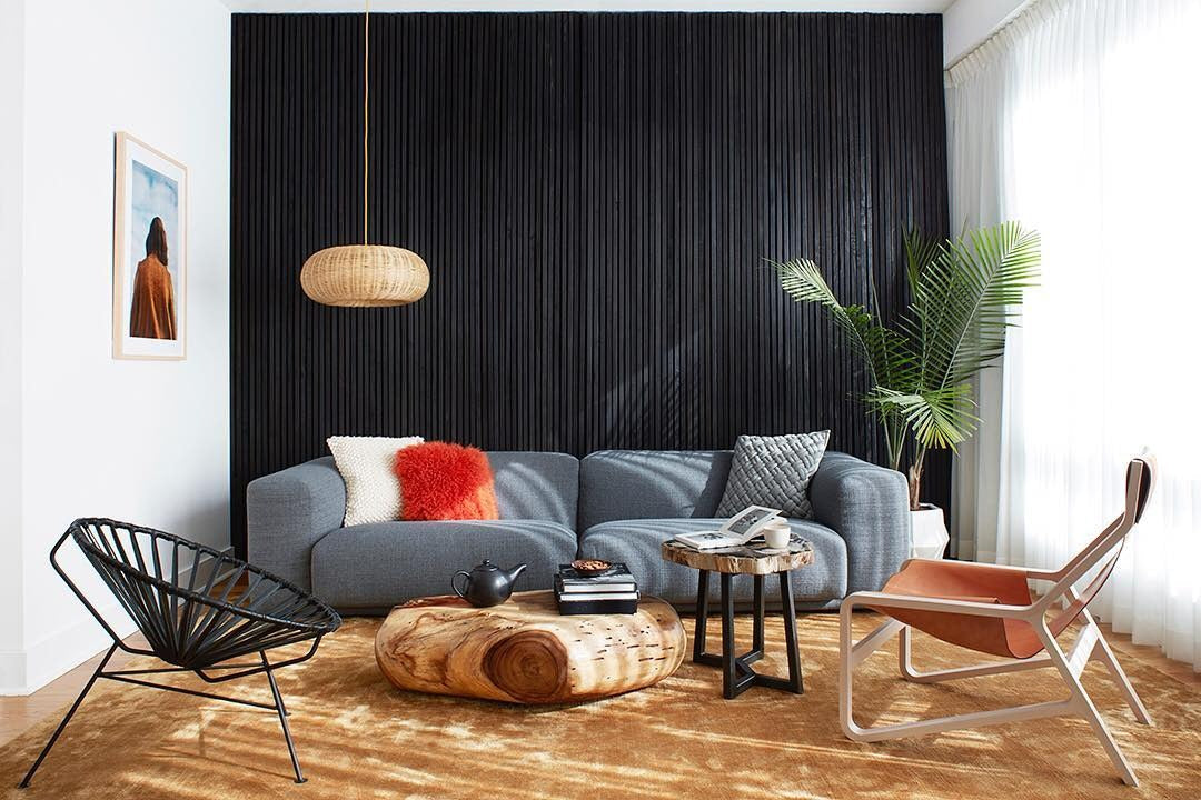19 Black Wall Living Room Ideas That Work