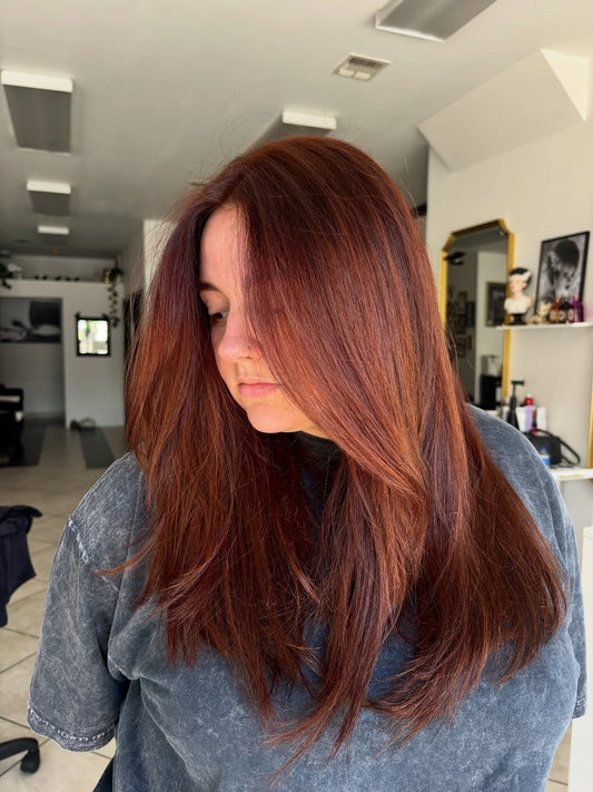 16 Red Brown Hair Color Styles with Deep Shine