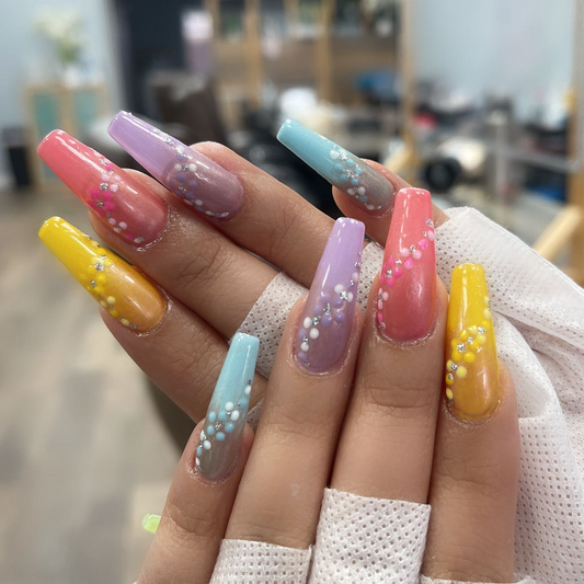 16 Must-See Medium Coffin Nail Designs