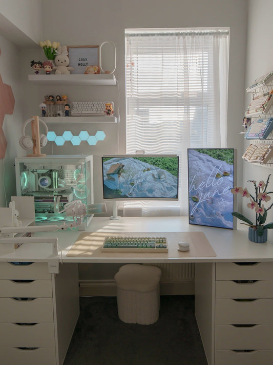 16 White Desk Office Ideas with a Polished Look