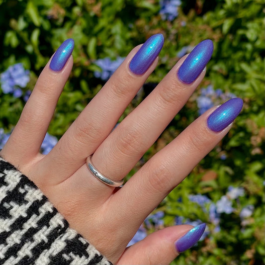 16 Easy Purple And Blue Nail Ideas
