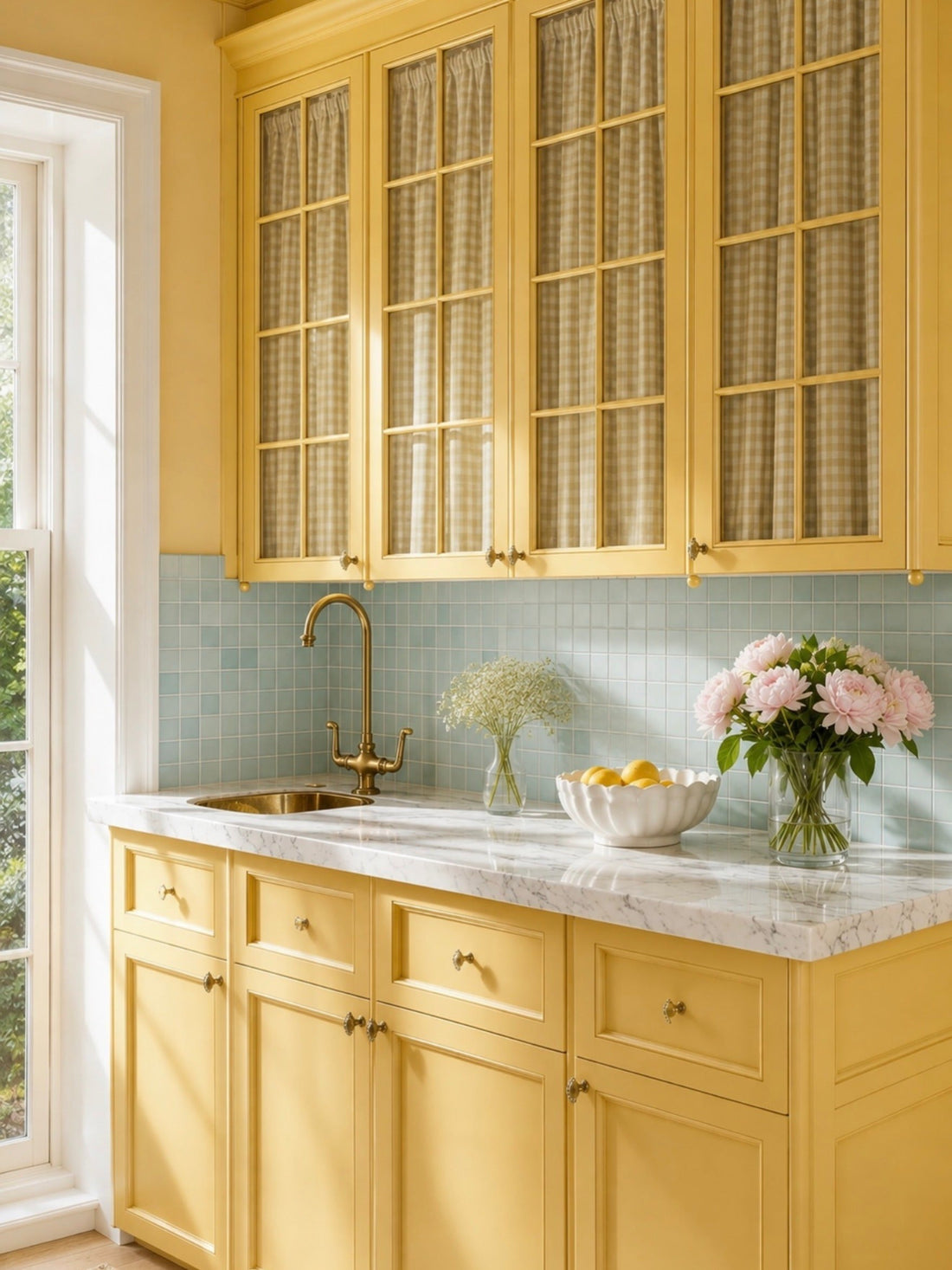 17 Elegant Yellow And Grey Kitchen Ideas