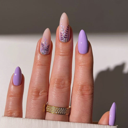 15 Lavender Nail Ideas with a Soft Glam Vibe