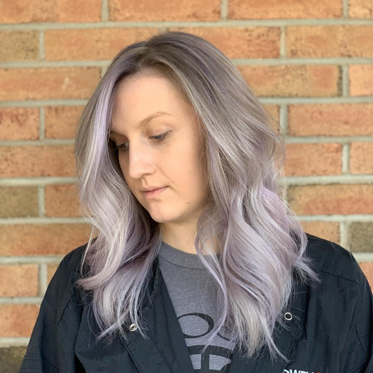 16 Dreamy Silver Lavender Hair Looks