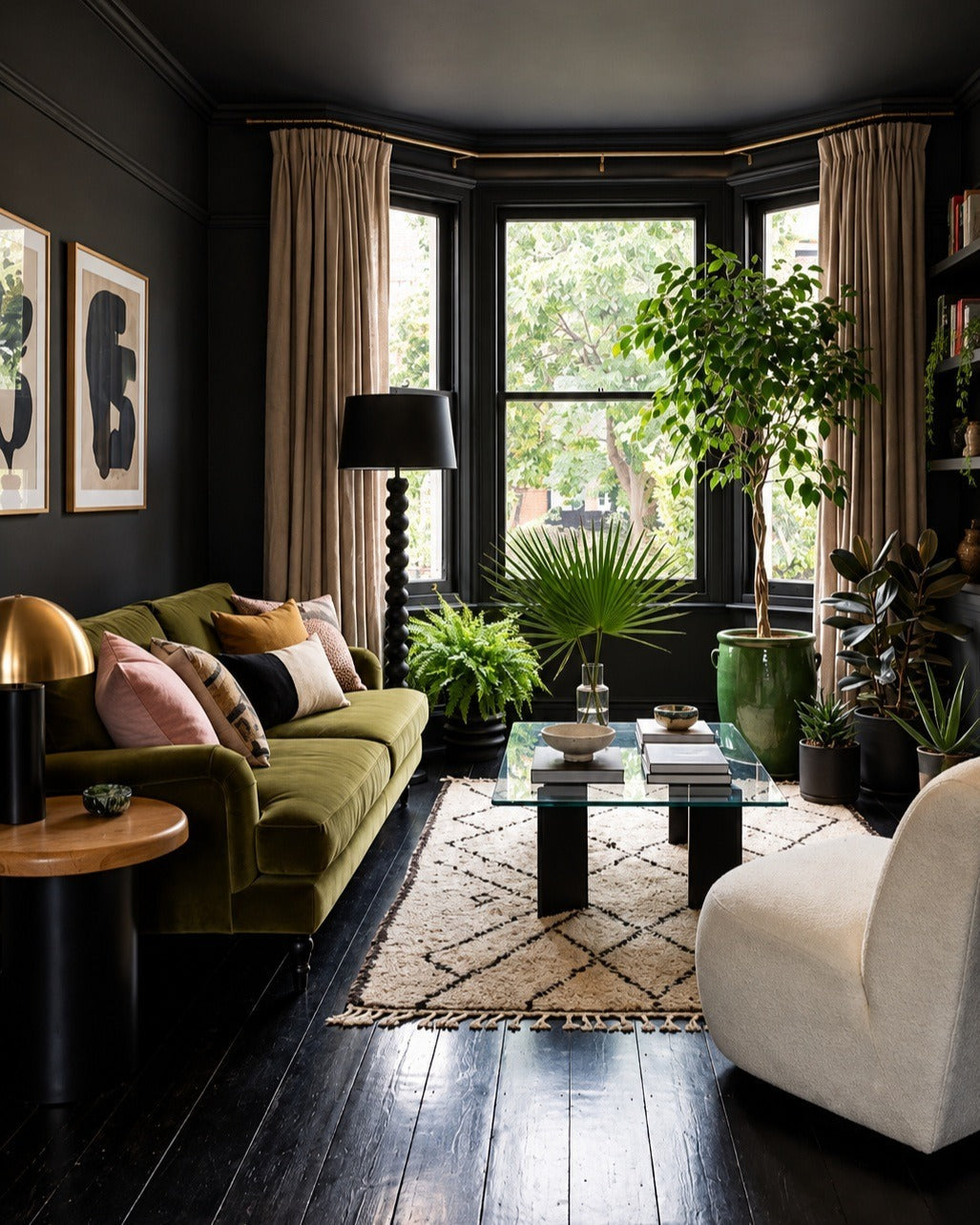 17-cozy-living-rooms-with-dark-wood-floors