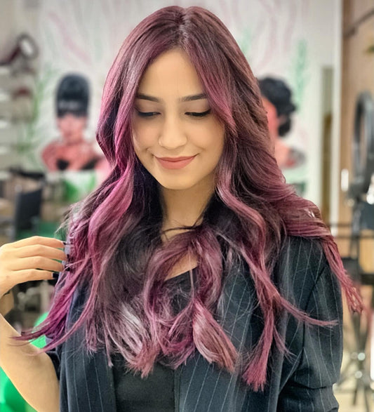 18 Sleek Burgundy Balayage Hair Color Styles