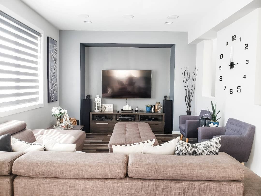 18 Minimalist Gray And Brown Living Room Ideas for Calm Interiors