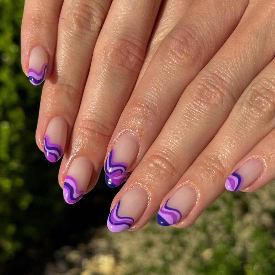 17 Fresh Purple French Tip Nail Trends 2026